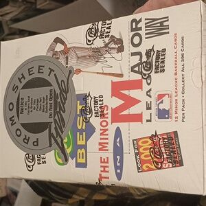 Classic best 1991 unopened sealed Minor league baseball card pack box mike Schmi